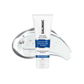 DermNest Salimac gel cleanser tube with clear gel swatch